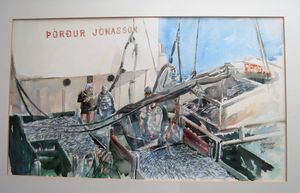 B - 1974, loðna Hafnarfirði (4)